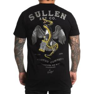 SULLEN мъжка тениска sullen - premium - booze brawl - ЧЕРЕН - scm5493_bk