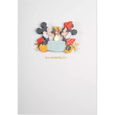 Albi Luxusní přání - Mickey a Minnie