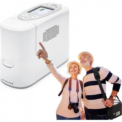 Kingon Prenosný kyslíkový koncentrátor s batériou, P2, Li-ion 6,8 Ah, 5L/min, 96%