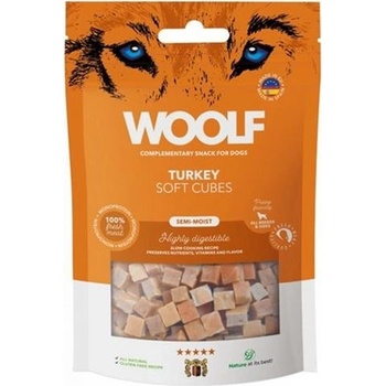 Woolf Dog Soft Cubes Turkey 100 g