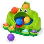 Bright Starts Интерактивна играчка Poppin' Ball Frog 6m+ (17159-4)