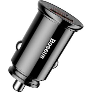 Baseus Зарядно за кола 30W, 5V - Baseus Circular (CCALL-YS01) - черно