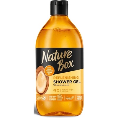 Nature Box sprchový gél Argan Oil 385 ml