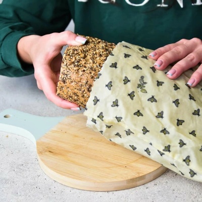 BajaBee Voskové vrecko Žlté včielky 26x40cm L 1 ks