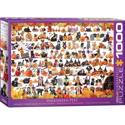 Eurographics Mazlíčci v halloweenských kostýmech 1000 dielov
