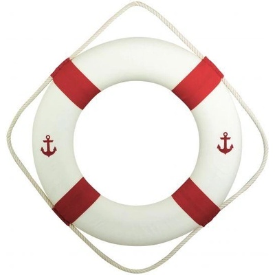 SEA Club Dekorační záchranný kruh červenobílý 50 cm 5564