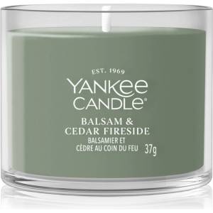 Yankee Candle Balsam & Cedar Fireside вотивна свещ 37 гр