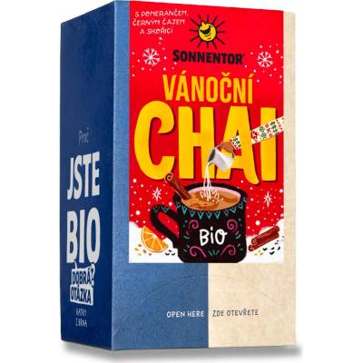 Sonnentor Chai Vánoční Bio 32,4 g