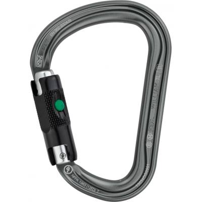 Petzl Заключващ се карабинер Petzl William Ball-Lock HMS carabiner - Grey (323-0137-0111)