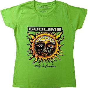 Sublime 40oz To Freedom Green M Дамски Риза (SUBTS14LGR02)