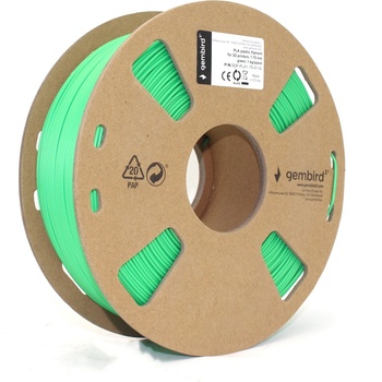 Gembird 3DP-PLA1.75-01-G, 3D филамент, PLA, 1, 75mm, 1000g, Зелен (3DP-PLA1.75-01-G)