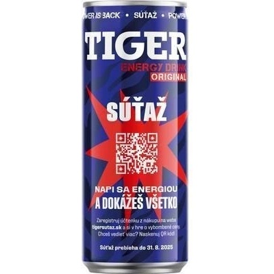 Tiger Energy Drink Original 250 ml