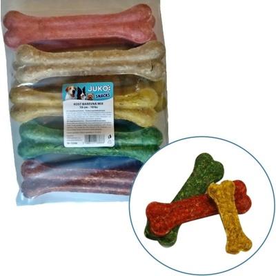 Juko Kost barevná mix 19 cm 150 - 160 g 10 ks