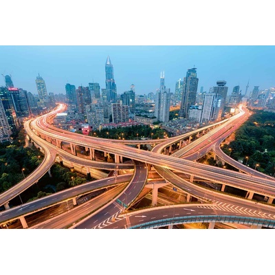 DIMEX ART Флизелинов фототапет шанхай 375 x 250 см