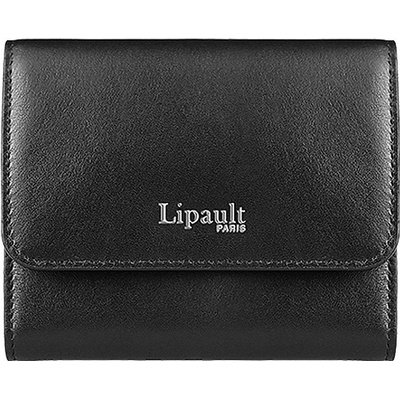 Lipault By The Seine Wallet dámska kožená čierna
