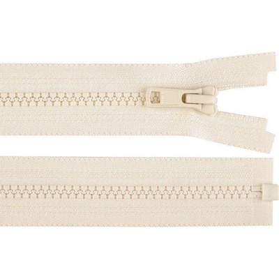 Kostěný zip YKK No 5 délka 30 cm bundový Varianta: 007 krémová, Balení: 1 ks
