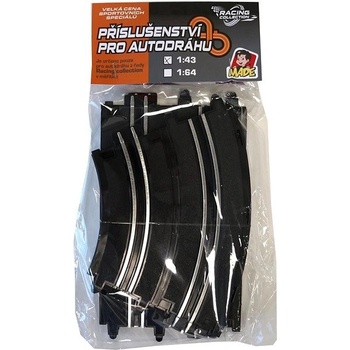 MaDe Autodráha náhradní díly 4 ks 1:43