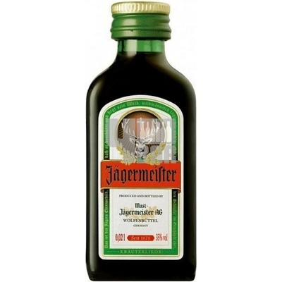 Jägermeister 35% 0,02 l (holá láhev)