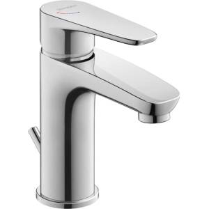 Duravit B. 1 - Смесител за умивалник с оттичане, MinusFlow, FreshStart, хром B11013001010 (B11013001010)