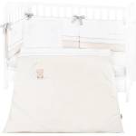 KikkaBoo Бебешки спален комплект с бродерия 6 части 70/140 Dream Big Beige (41101060130) - salemax