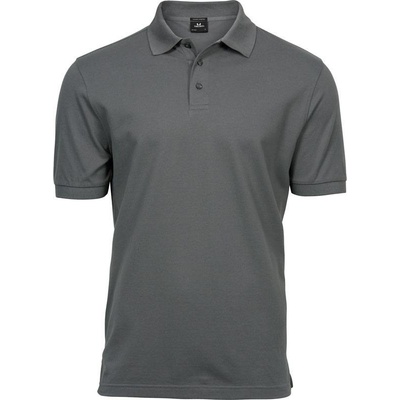 Tee Jays 1405 pánske luxusné elastické polo tričko sivé powder