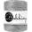 Macrame Bobbiny 3PLY regular metallic silver