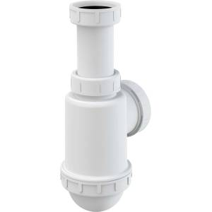 Alca - Сифон за мивка с холендър G6/4" A443-DN50/40 (A443-DN50/40)