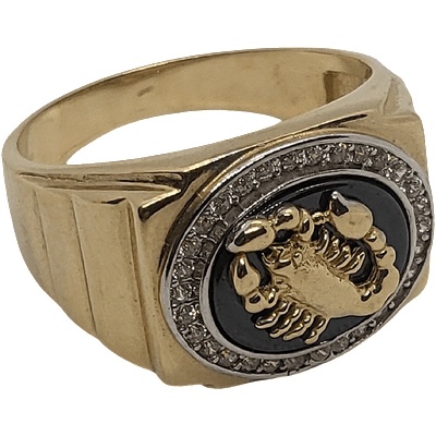 VipGold Златен мъжки пръстен 9.25 гр (r155)