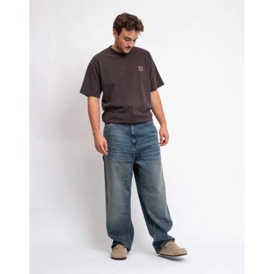 Carhartt WIP OG Single Knee Pant Blue worn used wash