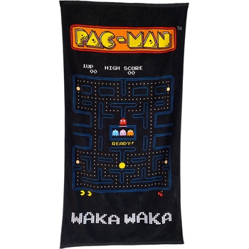 Javoli bavlněná osuška |Pac-Man The Chase 75 x 150