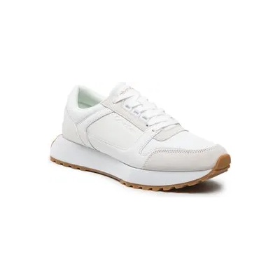 Calvin Klein Сникърси Low Top Lace Up Mix HM0HM00853 Бял (Low Top Lace Up Mix HM0HM00853)
