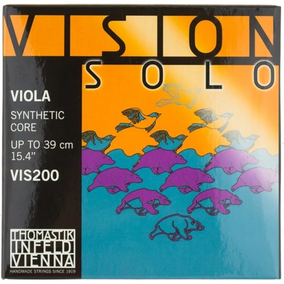 Thomastik Vision Solo VIS200 Viola 4/4 Medium Струни за виола (THVIS200)