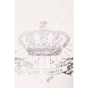 Juicy Couture тениска дамска от памук с еластан REGAL REBELLE RAGLAN (JCWCT226314)