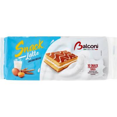 Balconi piškótové koláčiky s mliečnym krémom 10 x 28 g