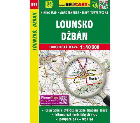 Turistická mapa Lounsko