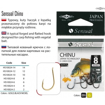 MIKADO HOOK SENSUAL CHINU BN vel.10 10 ks