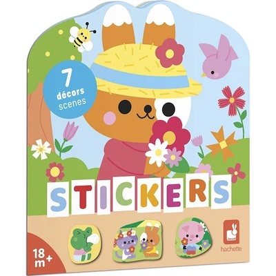 Janod Stickers samolepkový sešit venkov
