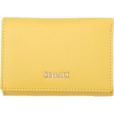 Segali Dámska kožená peňaženka 7106 B yellow new