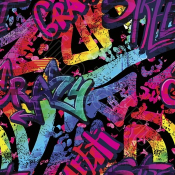 Softshell s beránkem crazy graffiti by MIMI