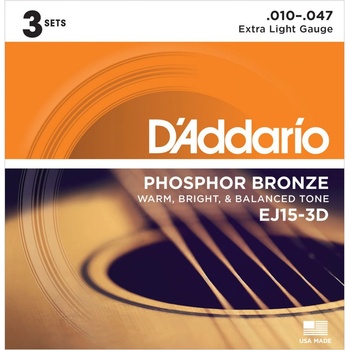 D'addario EJ15-3D