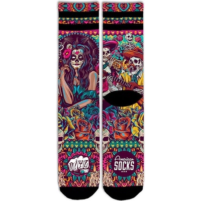 American Socks ponožky Dia de los Muertos