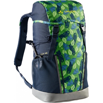 Vaude Детска детска раница Vaude Kid's Puck 14 Kids' backpack - Parrot Green / Eclipse - размер One Size (508-0207-0611)