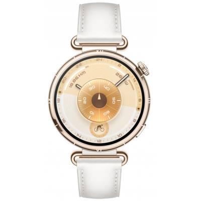 Смарт часовник Huawei Watch GT6, Konsu-B19L White Leather (6942103168246)