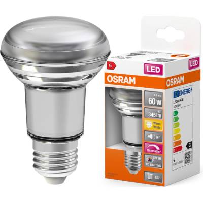 Osram 4058075620308 Reflektorová LED stmívatelná žárovka E27 4,8 W SUPERSTAR, teplá bílá