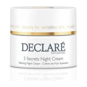 Declaré Night Cream Declaré 5 Secrets Soothing (50 ml)