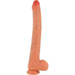 SuperLove Extra Long Realistic Silicone Dildo Skin Medium