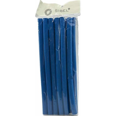 Sibel Flexi Mousse Curlers Long Blue 24 cm x 14 mm 12 ks