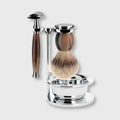 Mühle Sophist Buffalo Horn Silvertip Badger