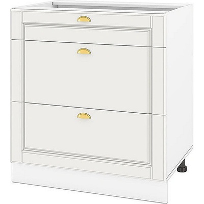 ИРИМ Долен кухненски шкаф Сити БФ-Бяло мат-09-120 80 см