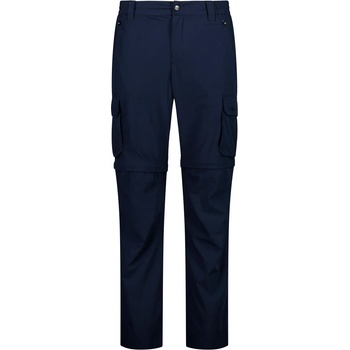 CMP Мъжки панталон със свалящи крачоли CMP Zip Off Pant 4-Way Stretch Zip-off trousers - Black Blue - размер 52 (EU) (010-1267-0314)